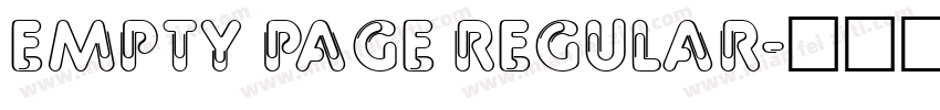 Empty Page Regular字体转换